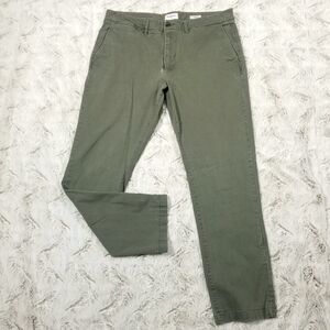 Goodfellow co Pants Chino Mens 38×32 Gray Flat front Straight